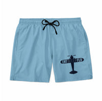 Thumbnail for Eat Sleep Fly & Propeller Designed Swim Trunks & Shorts