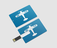 Thumbnail for Eat Sleep Fly & Propeller Designed USB Cards
