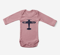 Thumbnail for Eat Sleep Fly & Propeller Designed Baby Bodysuits