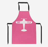 Thumbnail for Eat Sleep Fly & Propeller Designed Kitchen Aprons