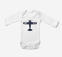 Thumbnail for Eat Sleep Fly & Propeller Designed Baby Bodysuits