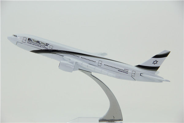 El Al Israel Airways Boeing 777 Airplane Model (16CM)