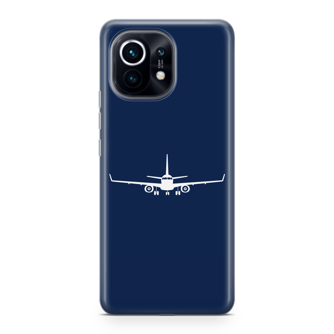 Embraer E-190 Silhouette Plane Designed Xiaomi Cases