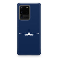 Thumbnail for Embraer E-190 Silhouette Plane Samsung A Cases
