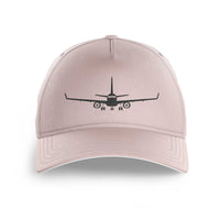 Thumbnail for Embraer E-190 Silhouette Printed Hats