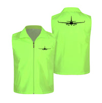 Thumbnail for Embraer E-190 Silhouette Plane Designed Thin Style Vests