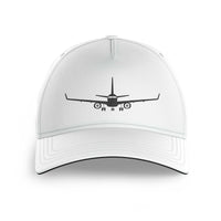 Thumbnail for Embraer E-190 Silhouette Printed Hats