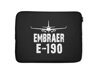 Thumbnail for Embraer E-190 & Plane Designed Laptop & Tablet Cases