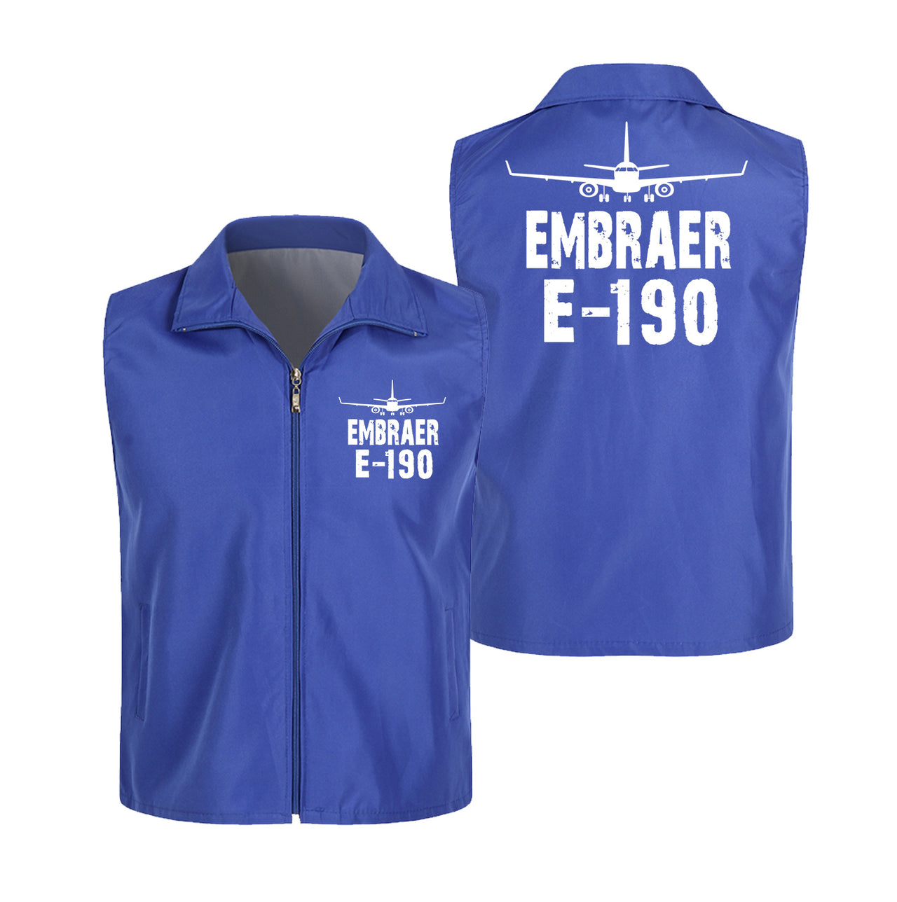 Embraer E-190 & Plane Designed Thin Style Vests