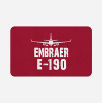 Thumbnail for Embraer E-190 & Plane Designed Bath Mats