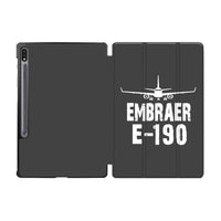 Thumbnail for Embraer E-190 & Plane Designed Samsung Tablet Cases