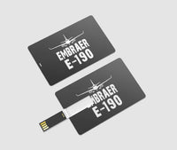 Thumbnail for Embraer E-190 & Plane Designed USB Cards