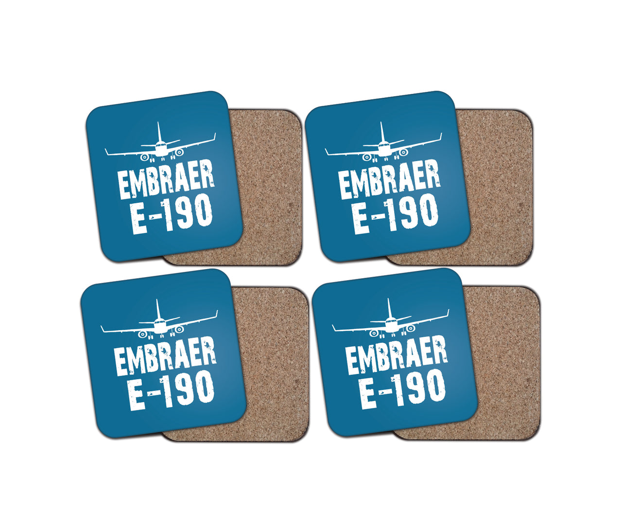 Embraer E-190 & Plane Designed Coasters