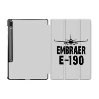 Thumbnail for Embraer E-190 & Plane Designed Samsung Tablet Cases