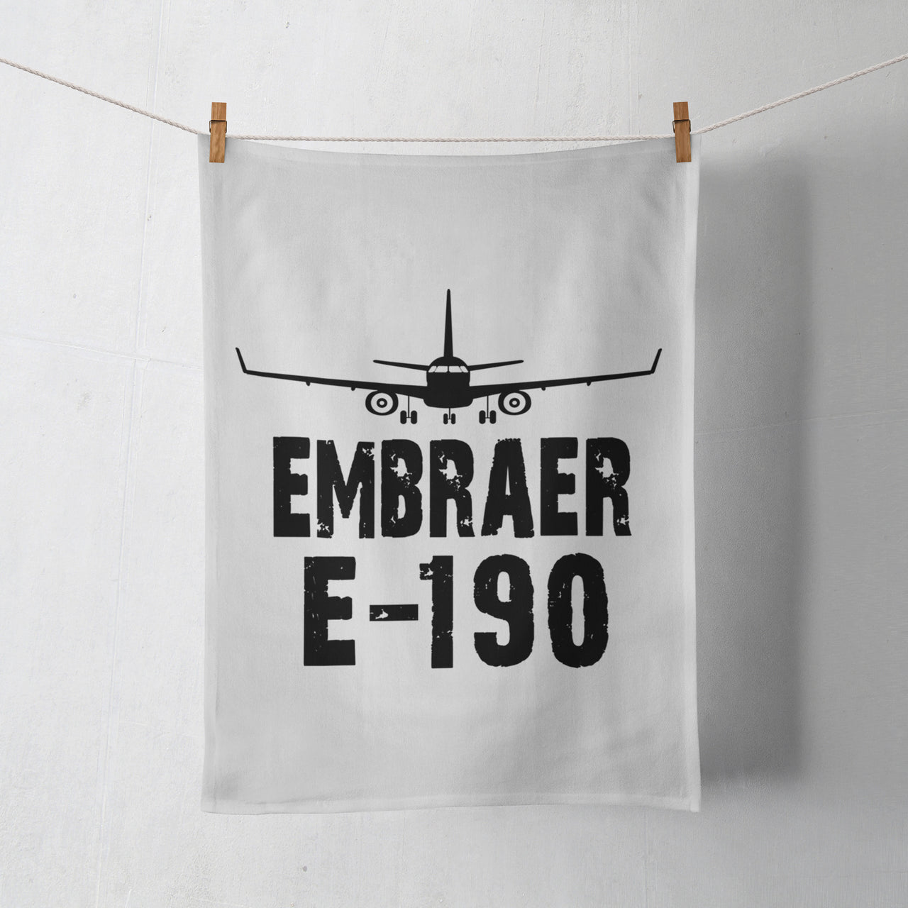 Embraer E-190 & Plane Designed Towels