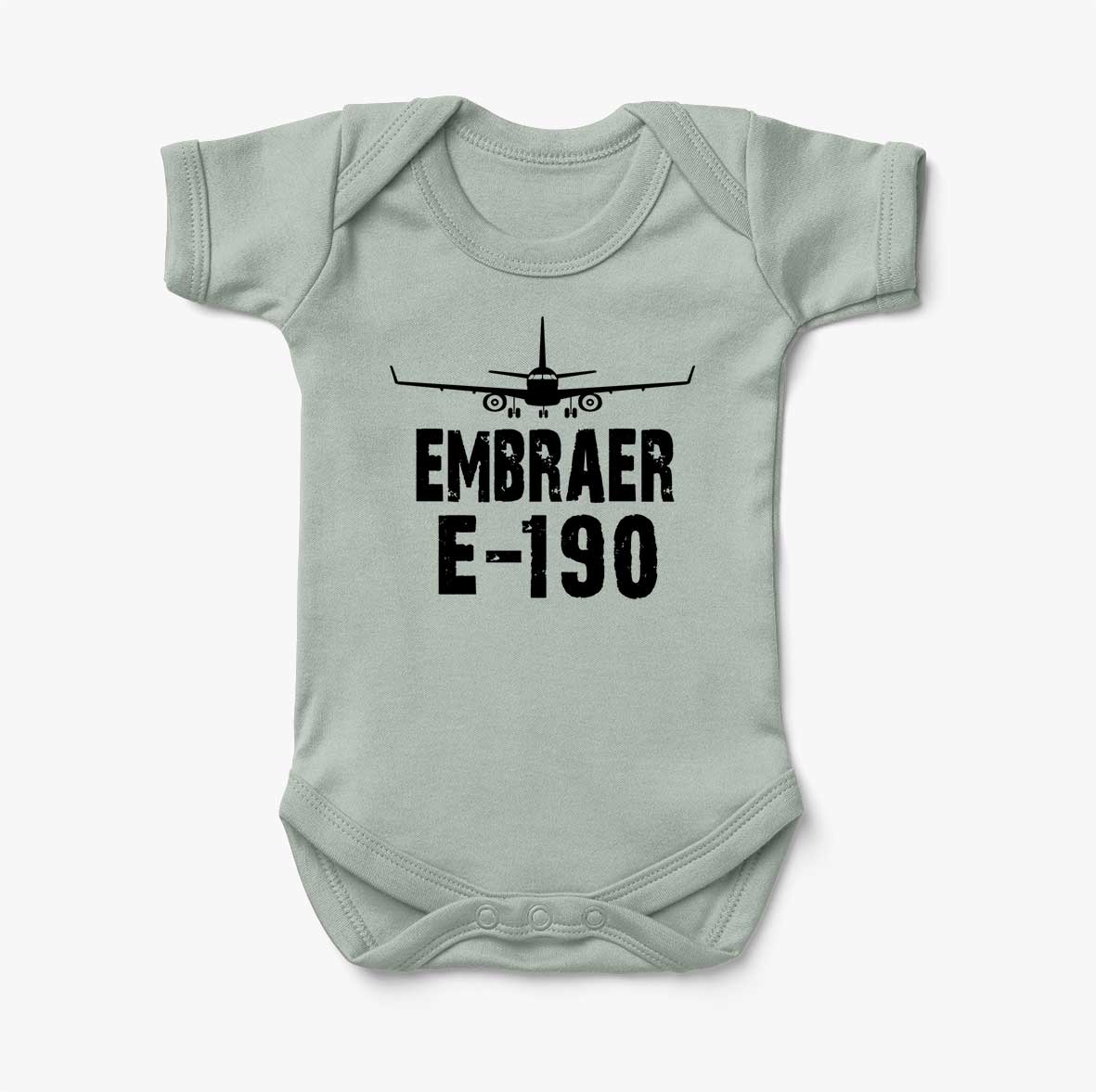 Embraer E-190 & Plane Designed Baby Bodysuits