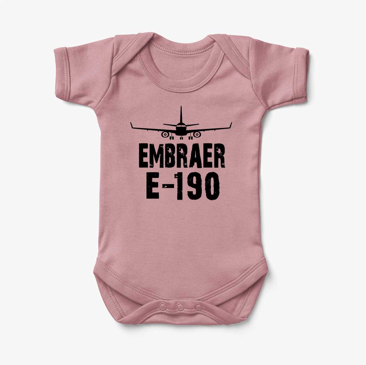 Embraer E-190 & Plane Designed Baby Bodysuits