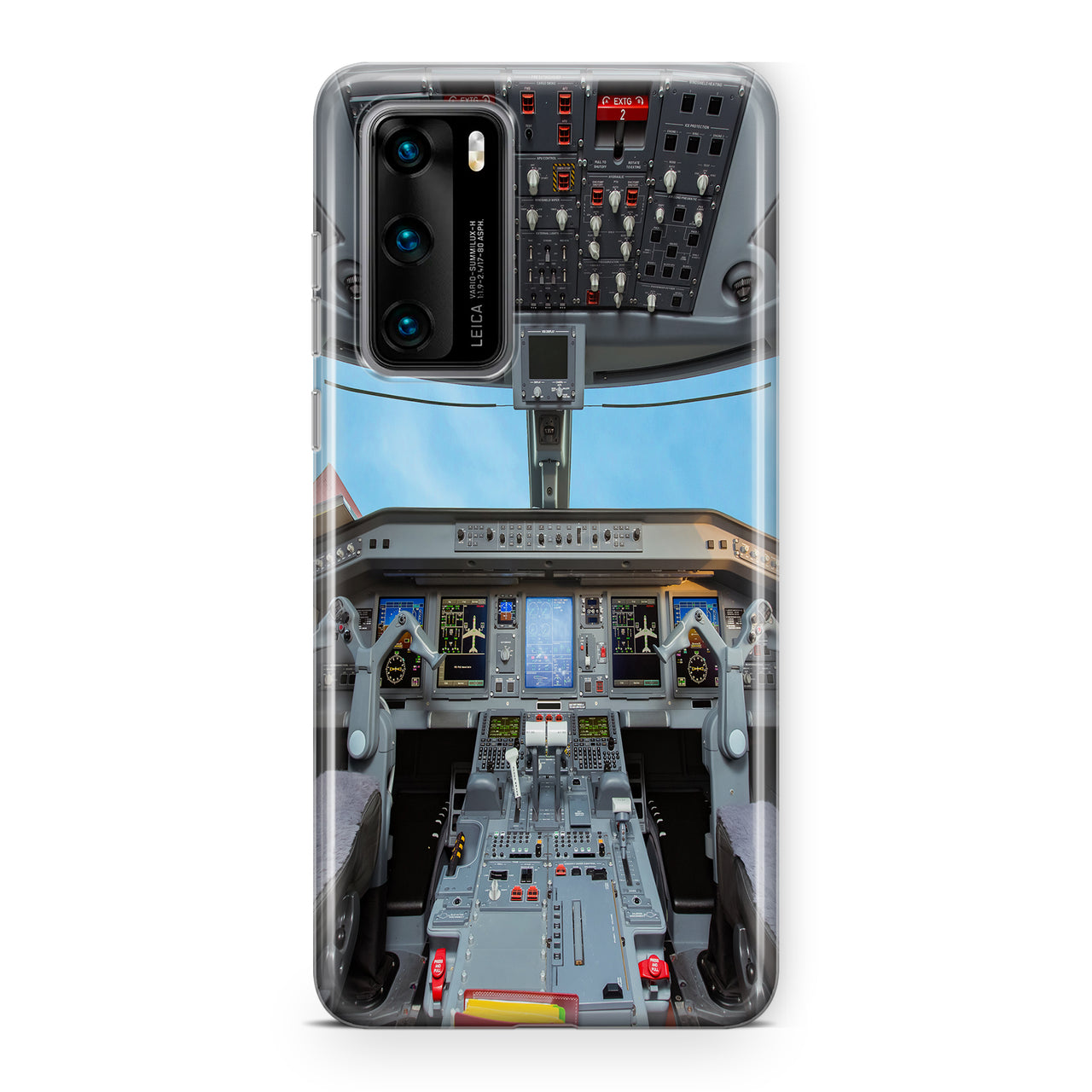 Embraer E190 Cockpit Designed Huawei Cases