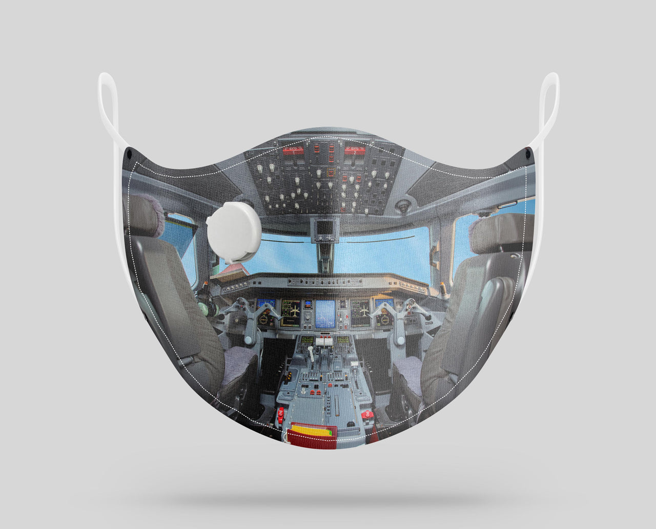 Embraer E190 Cockpit Designed Face Masks