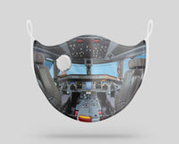 Thumbnail for Embraer E190 Cockpit Designed Face Masks