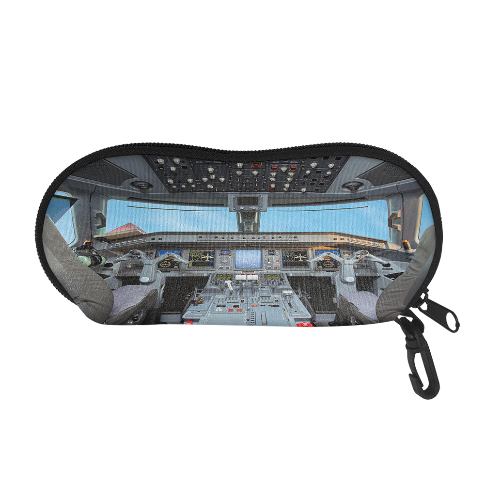 Embraer E190 Cockpit Designed Glasses Bag