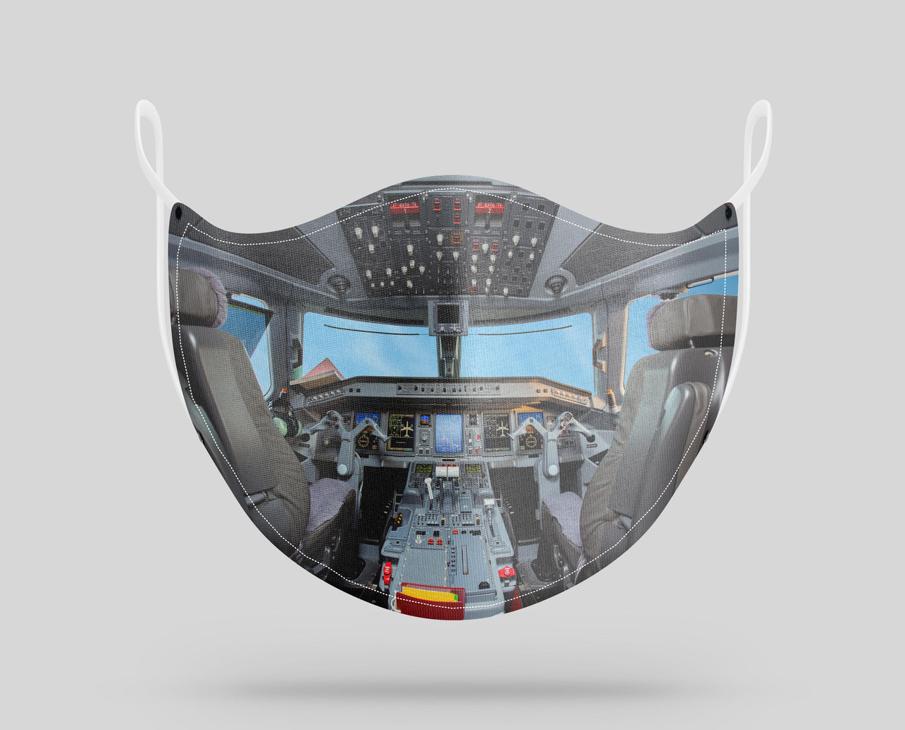 Embraer E190 Cockpit Designed Face Masks