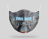 Thumbnail for Embraer E190 Cockpit Designed Face Masks