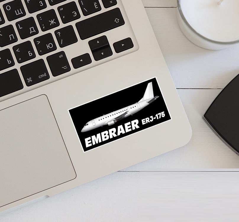 The Embraer ERJ-175 Designed Stickers