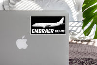 Thumbnail for The Embraer ERJ-175 Designed Stickers