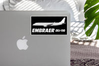 Thumbnail for The Embraer ERJ-190 Designed Stickers