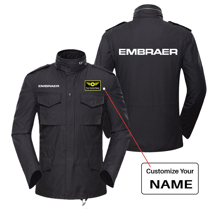 Embraer & Text Designed Military Coats