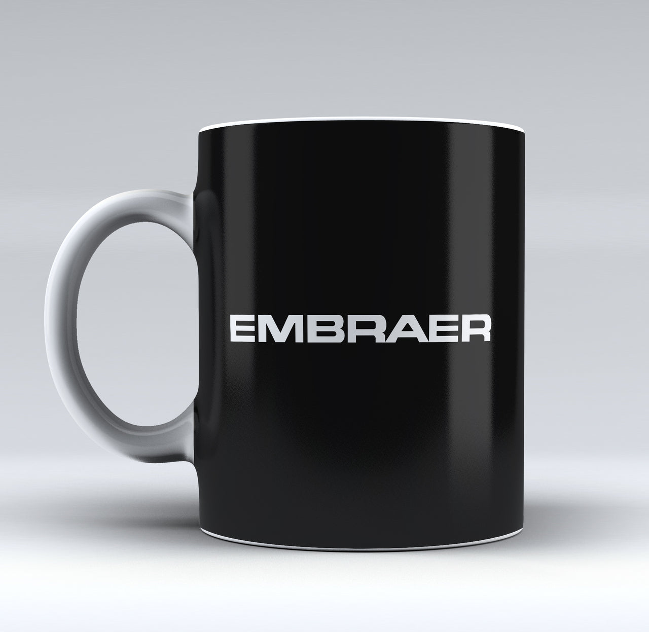 Embraer & Text Designed Mugs