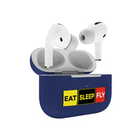 Thumbnail for Eat Sleep Fly (Colourful) Designed AirPods  Cases