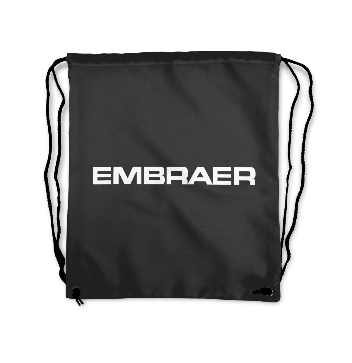 Embraer & Text Designed Drawstring Bags