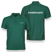 Thumbnail for Embraer & Text Designed Double Side Polo T-Shirts