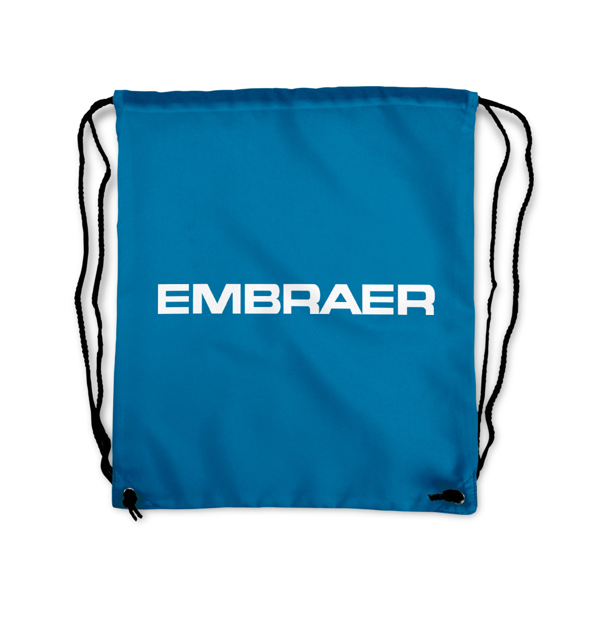 Embraer & Text Designed Drawstring Bags