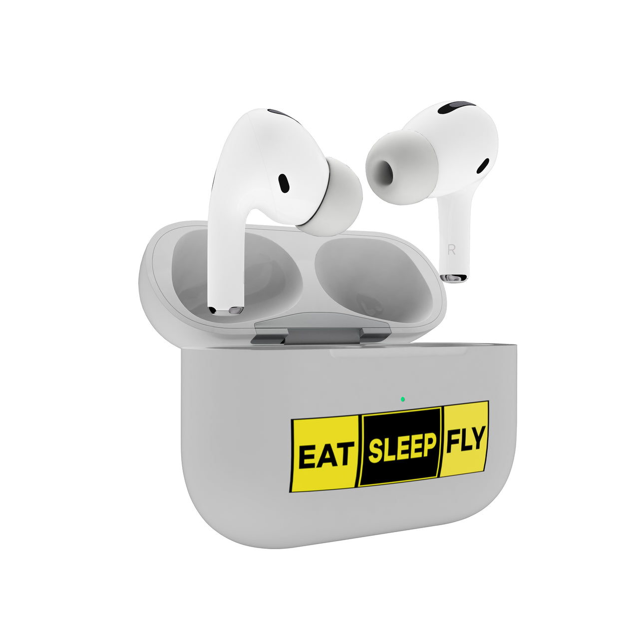 Eat Sleep Fly (Colourful) Designed AirPods  Cases