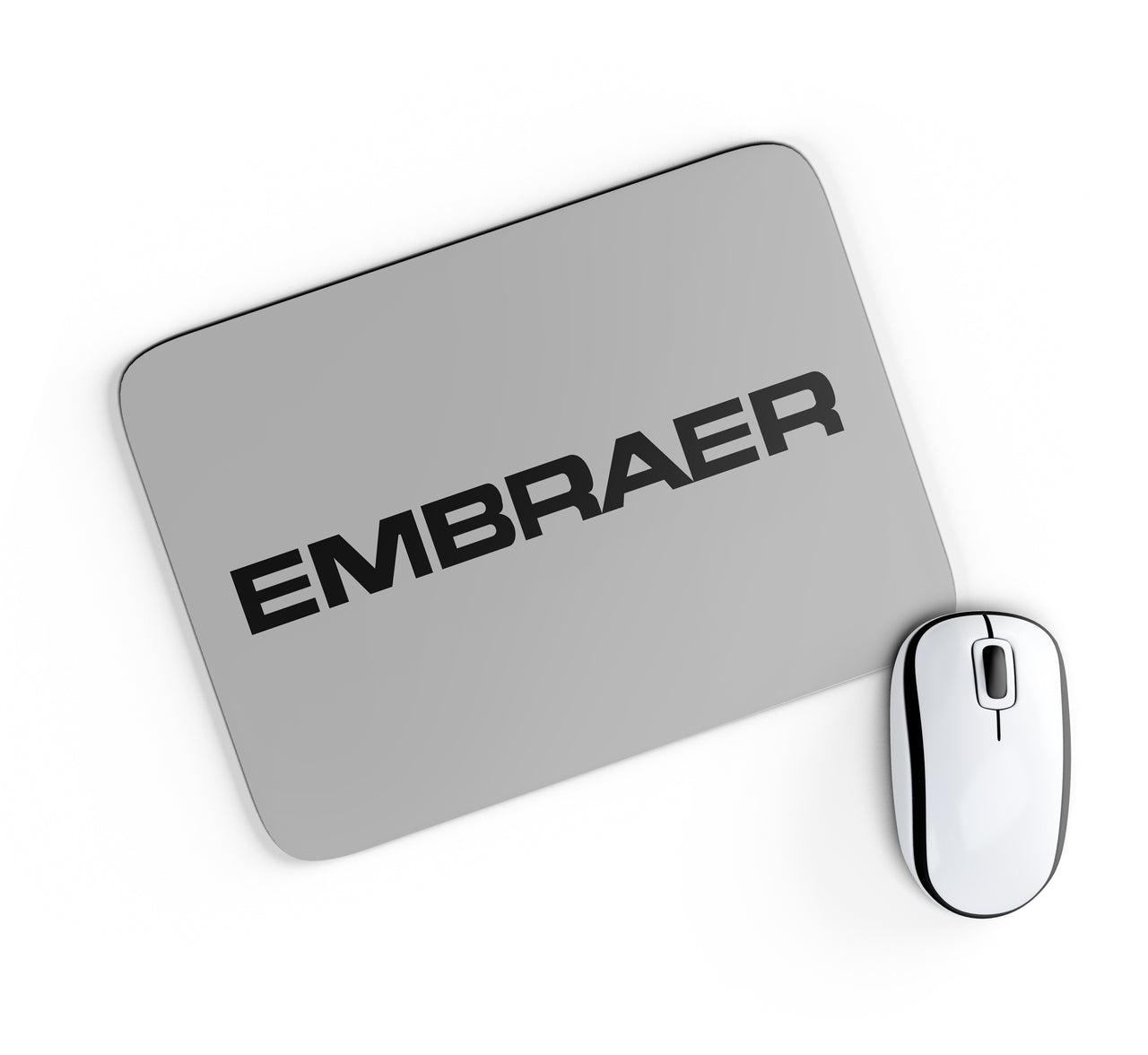 Embraer & Text Designed Mouse Pads