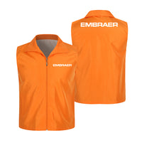 Thumbnail for Embraer & Text Designed Thin Style Vests