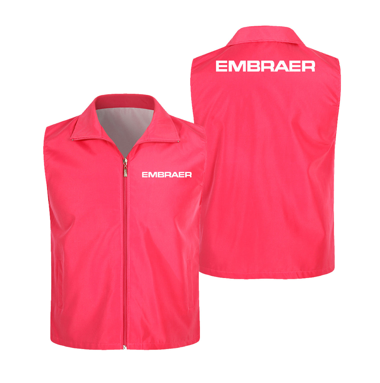 Embraer & Text Designed Thin Style Vests