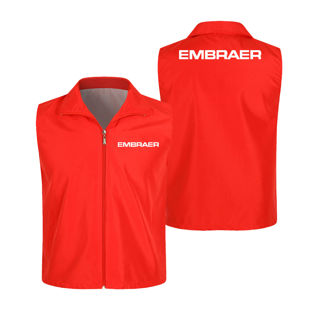 Embraer & Text Designed Thin Style Vests
