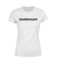 Thumbnail for Embraer & Text Designed Women T-Shirts
