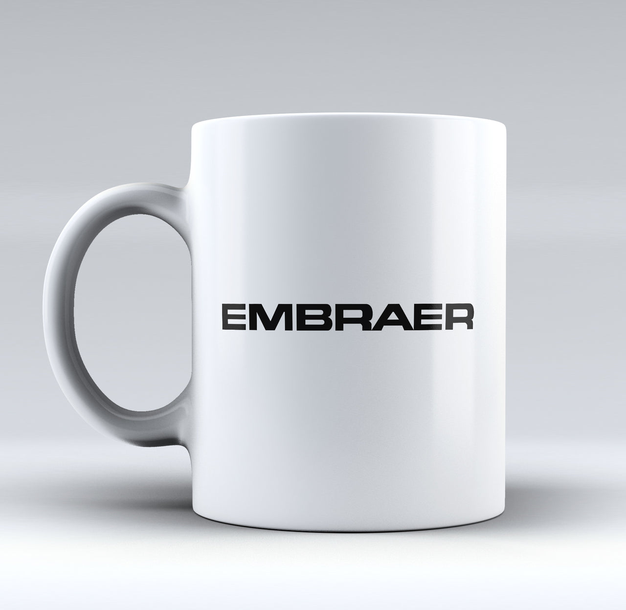 Embraer & Text Designed Mugs