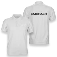 Thumbnail for Embraer & Text Designed Double Side Polo T-Shirts