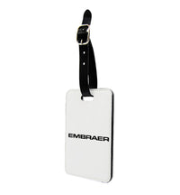 Thumbnail for Embraer & Text Designed Luggage Tag