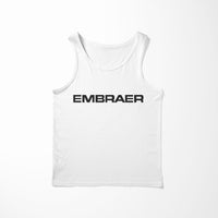 Thumbnail for Embraer & Text Designed Tank Tops