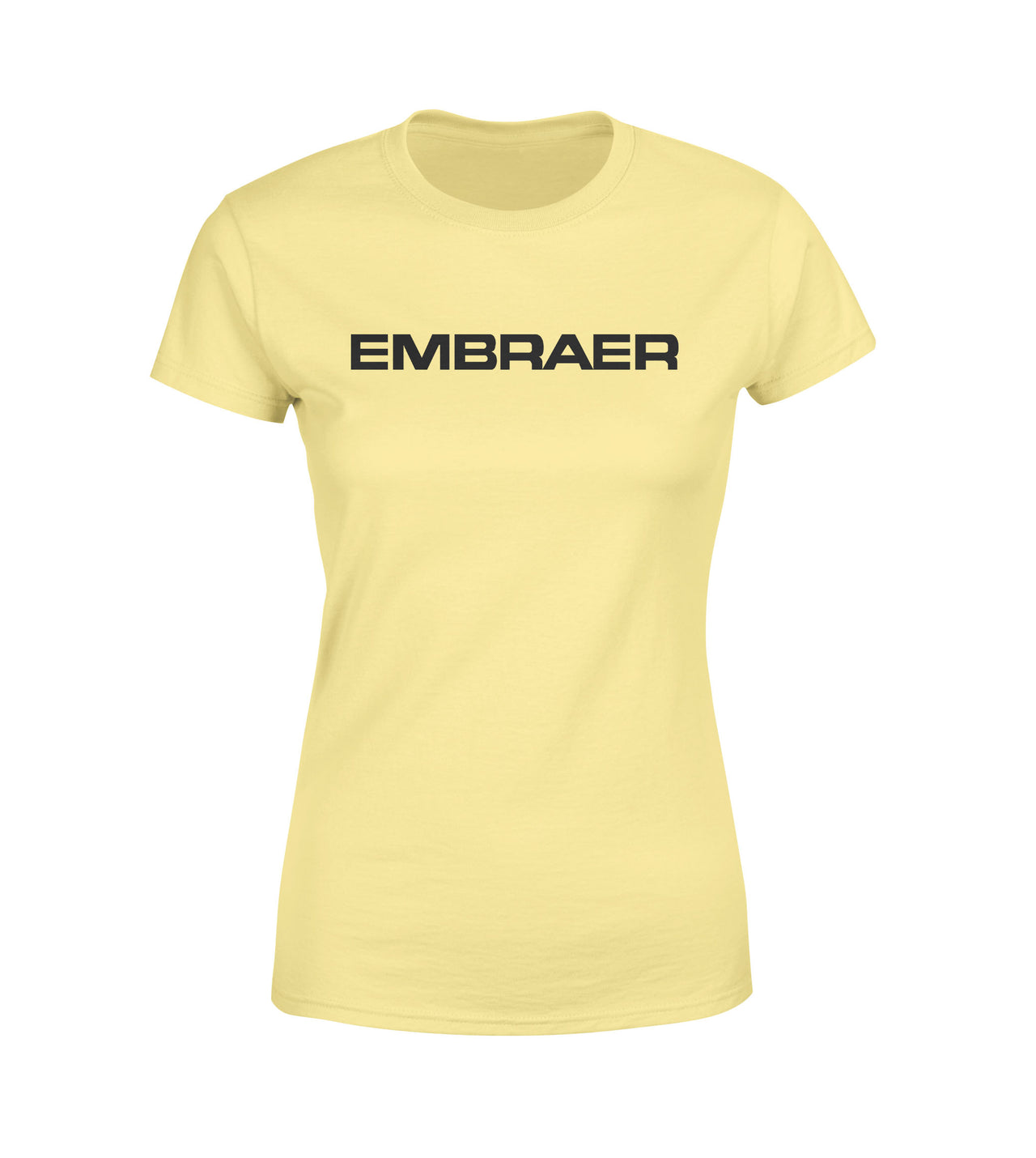 Embraer & Text Designed Women T-Shirts