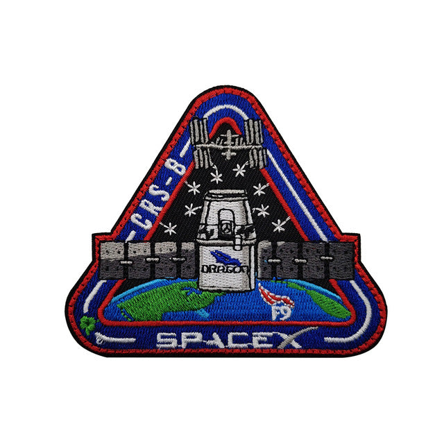 Spacex Aerospace Station Astronaut (6) Designed Embroidered Patch
