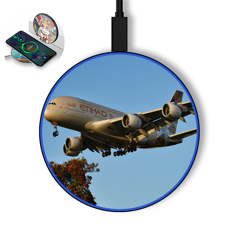 Etihad Airways A380 Designed Wireless Chargers