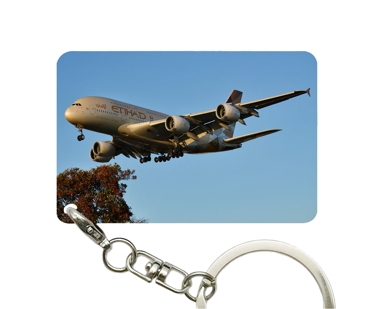 Etihad Airways A380 Designed Key Chains
